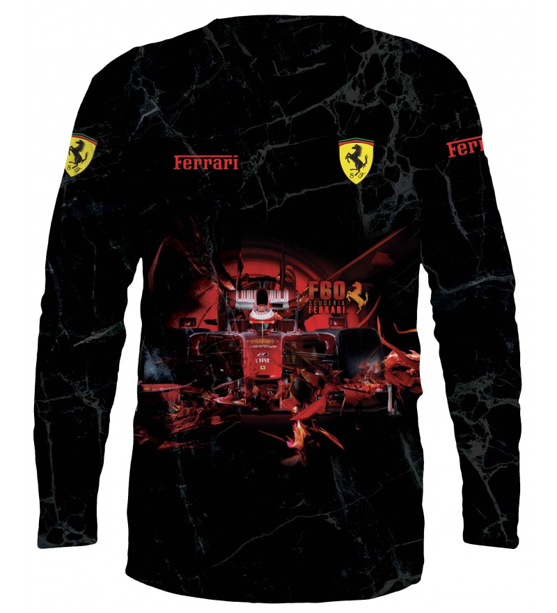 Ватирана блуза Ferrari  #0055