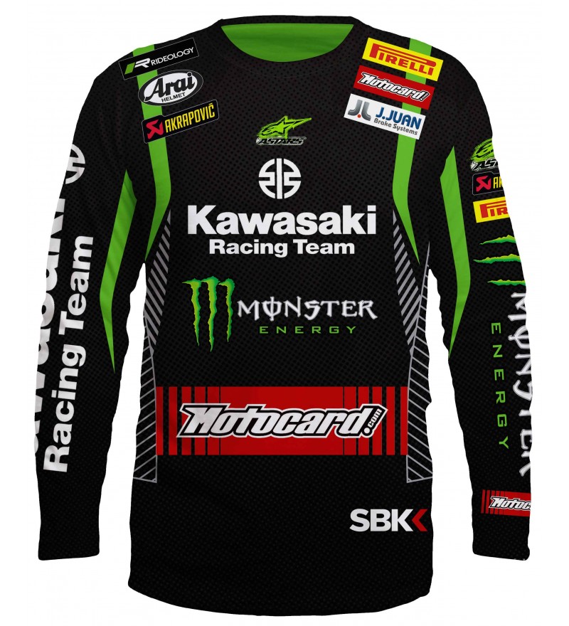 Kawasaki Racing Moto Jersey #4042
