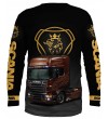 Ватирана блуза с камион scania #0046