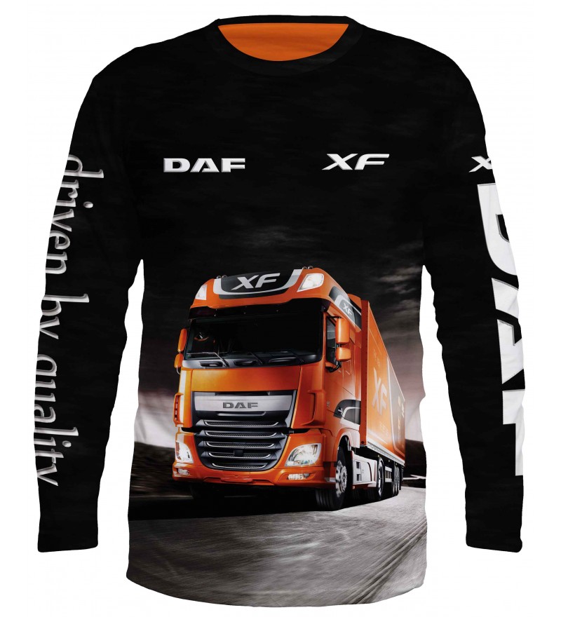 Ватирана блуза с камион DAF #0048